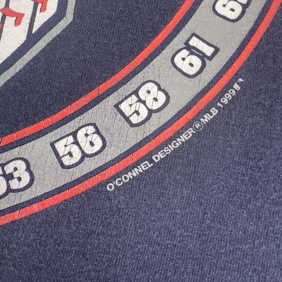 NY Yankees‎ Vtg Tee XXL Best Team Ever 25 World Championships 1999 Perfect Fade - Picture 3 of 11